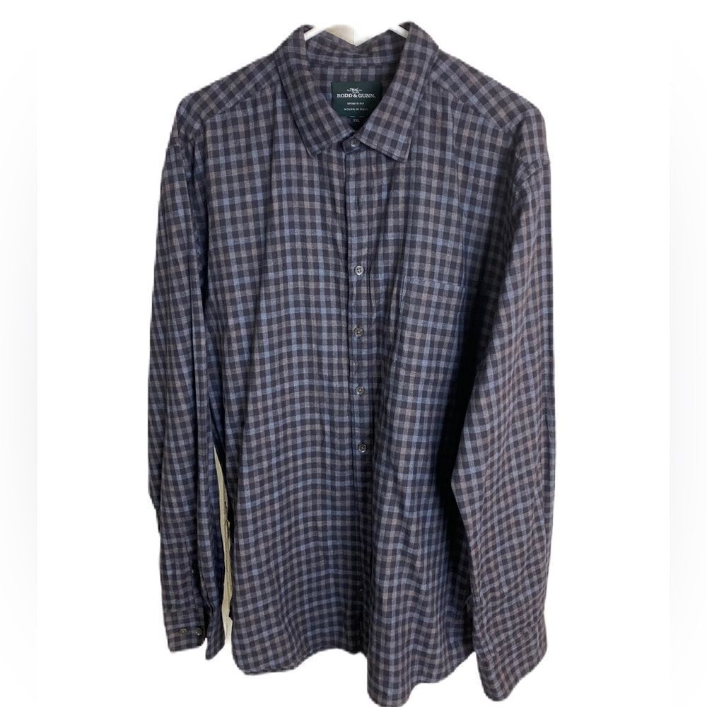 #321 RODD & GUNN Sports Fit Mini Check Button Down Shirts